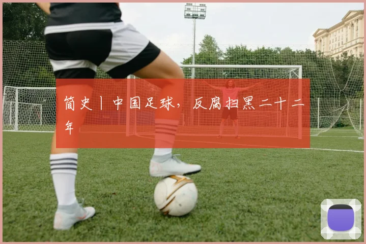 简史丨中国足球，反腐扫黑二十二年
